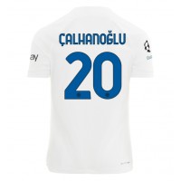Inter Milan Hakan Calhanoglu #20 Vonkajší futbalový dres 2023-24 Krátky Rukáv